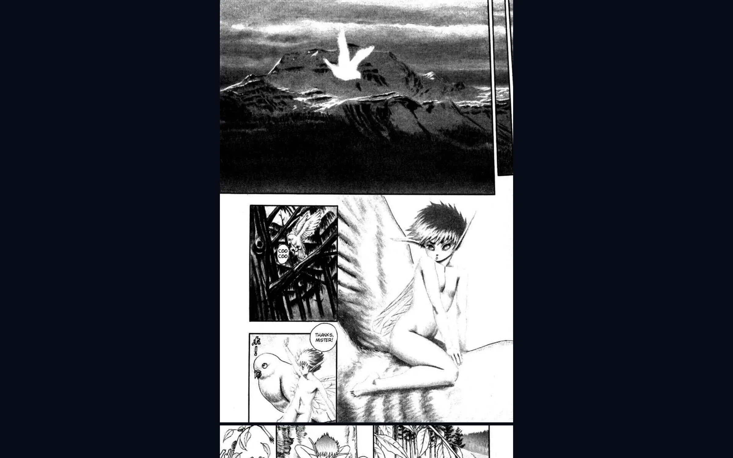 Continuous manga reader